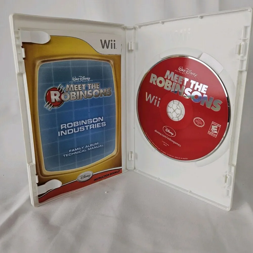 Meet the Robinsons (Nintendo Wii, 2007) Sealed- BRAND NEW